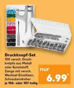 Kaufland Druckknopf-set 106-teilig Angebot