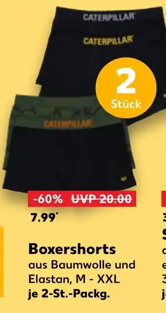 Kaufland Caterpillar boxershorts Angebot