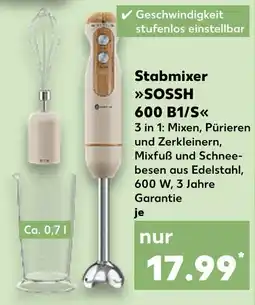 Kaufland Sossh stabmixer 600 b1/s Angebot