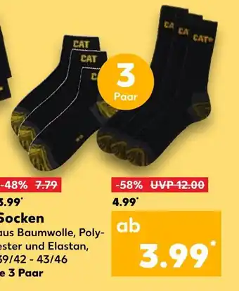 Kaufland Cat socken Angebot