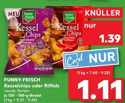 Kaufland Funny-frisch kesselchips sweet & roasted onion style Angebot