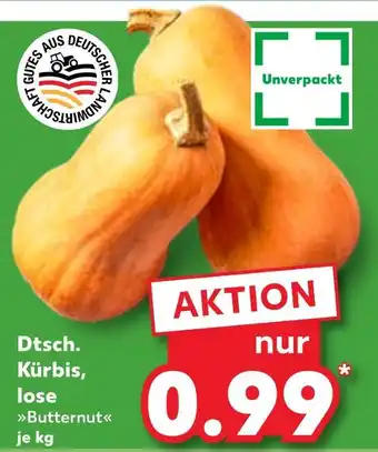 Kaufland Dtsch. kürbis butternut Angebot