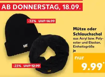 Kaufland Cat mütze Angebot