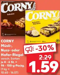 Kaufland CORNY Müsli-, Nuss- oder Hafer-Riegel Angebot