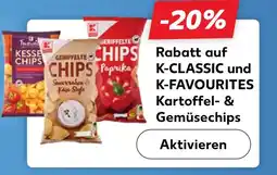 Kaufland K-classic geriffelte chips paprika Angebot