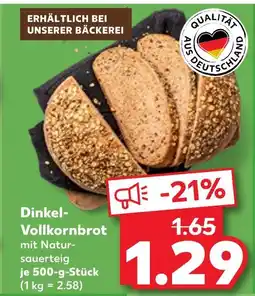 Kaufland Dinkel-vollkornbrot Angebot
