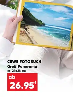 Kaufland Cewe fotobuch groß panorama Angebot