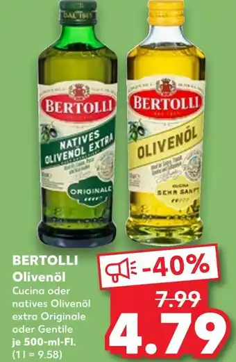 Kaufland Bertolli natives olivenöl extra originale Angebot