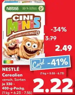 Kaufland NESTLÉ Cerealien Angebot