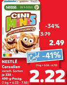 Kaufland NESTLÉ Cerealien Angebot