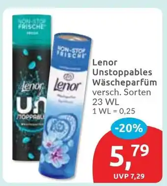 Budni Lenor Unstoppables Wäscheparfüm Angebot