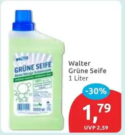 Budni Walter Grüne Seife Angebot