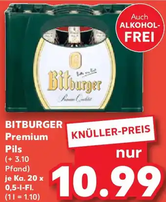 Kaufland BITBURGER Premium Pils Angebot