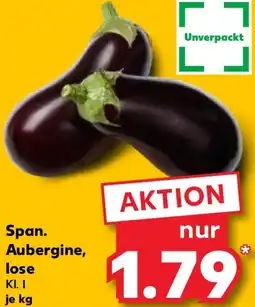 Kaufland Span. Aubergine, lose Angebot