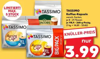 Kaufland TASSIMO Kaffee-Kapseln Angebot