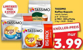 Kaufland TASSIMO Kaffee-Kapseln Angebot