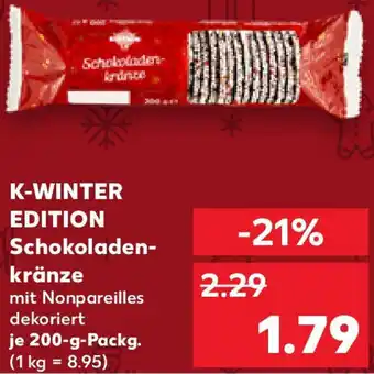 Kaufland K-WINTER EDITION Schokoladenkränze Angebot