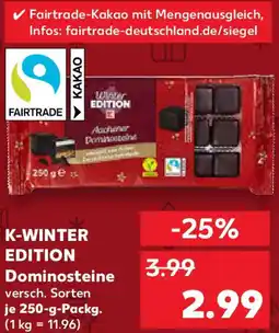 Kaufland K-WINTER EDITION Dominosteine Angebot