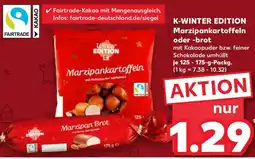 Kaufland K-WINTER EDITION Marzipankartoffeln oder -brot Angebot