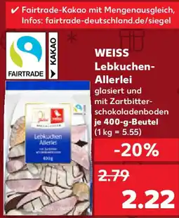 Kaufland WEISS Lebkuchen Allerlei Angebot