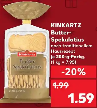 Kaufland KINKARTZ Butter Spekulatius Angebot