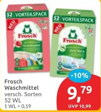 Budni Frosch Waschmittel Angebot