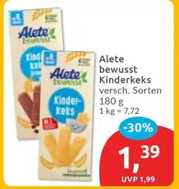 Budni Alete bewusst Kinderkeks Angebot