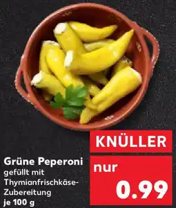 Kaufland Grüne Peperoni Angebot