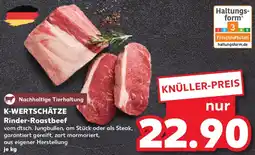 Kaufland K-WERTSCHÄTZE Rinder-Roastbeef Angebot