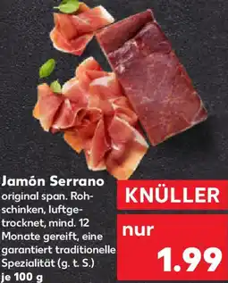 Kaufland Jamón Serrano Angebot