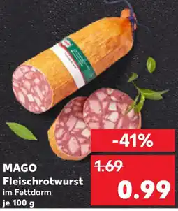 Kaufland MAGO Fleischrotwurst Angebot