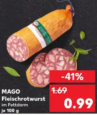 Kaufland MAGO Fleischrotwurst Angebot