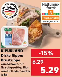 Kaufland K-PURLAND Dicke Rippe/ Brustrippe Angebot