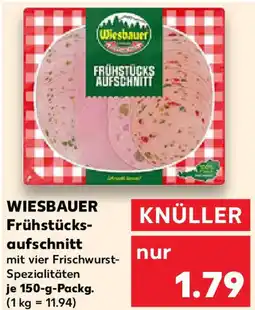 Kaufland WIESBAUER Frühstücksaufschnitt Angebot