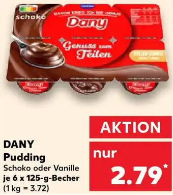 Kaufland DANY Pudding Angebot