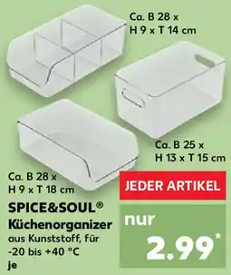 Kaufland SPICE&SOUL Küchenorganizer Angebot