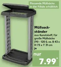 Kaufland Müllsackständer Angebot