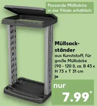 Kaufland Müllsackständer Angebot