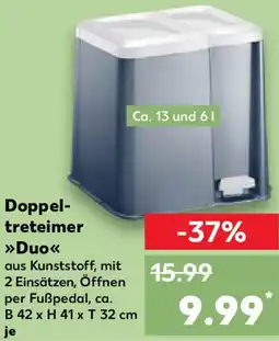 Kaufland Doppeltreteimer Duo Angebot