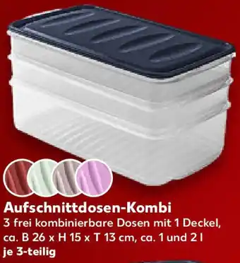 Kaufland Aufschnittdosen-Kombi Angebot