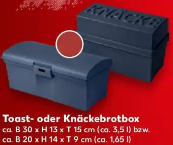 Kaufland Toast- oder Knäckebrotbox Angebot