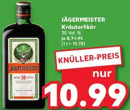 Kaufland JÄGERMEISTER Kräuterlikör Angebot