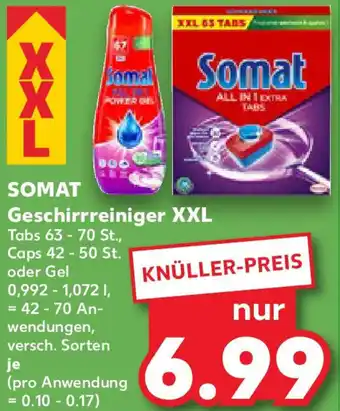 Kaufland SOMAT Geschirrreiniger XXL Angebot