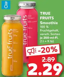 Kaufland TRUE FRUITS Smoothie Angebot