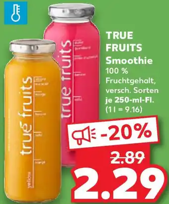 Kaufland TRUE FRUITS Smoothie Angebot