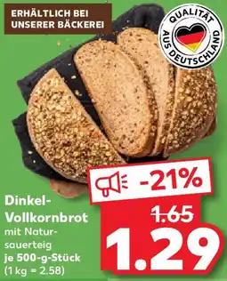 Kaufland Dinkel Vollkornbrot Angebot