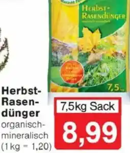 Jawoll Herbst- Rasendünger Angebot