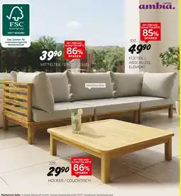 XXXLutz Ambia garden 2x eckteil / abschlusselement Angebot