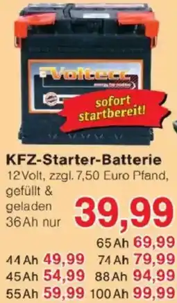 Jawoll KFZ-Starter-Batterie Angebot