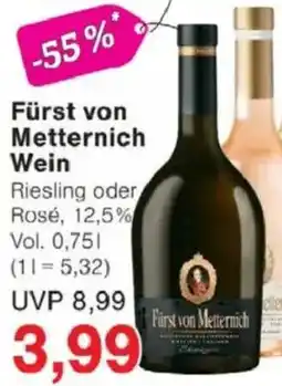 Jawoll Fürst von Metternich Wein Angebot